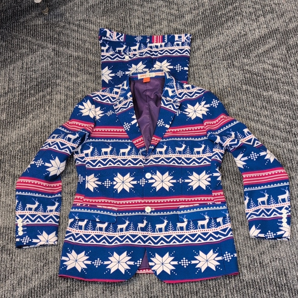 OppoSuits The Rudolph Men's Christmas Suit 42 - Picture 11 of 16